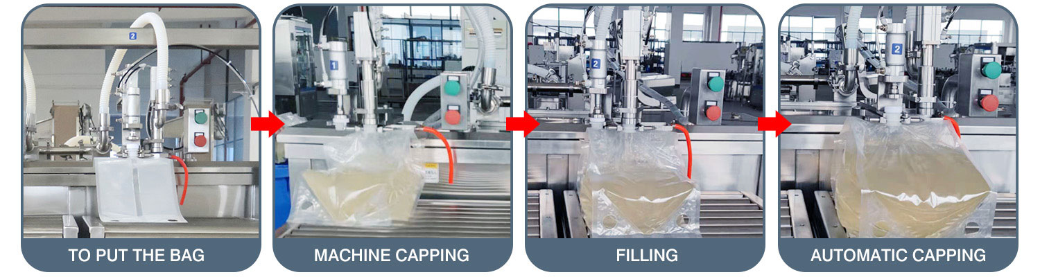 Liquid Bags usage process