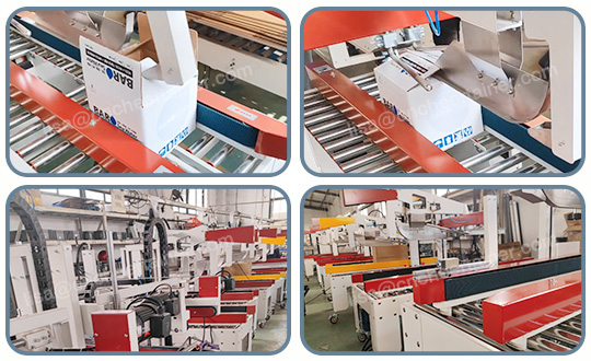 Product packaging line
