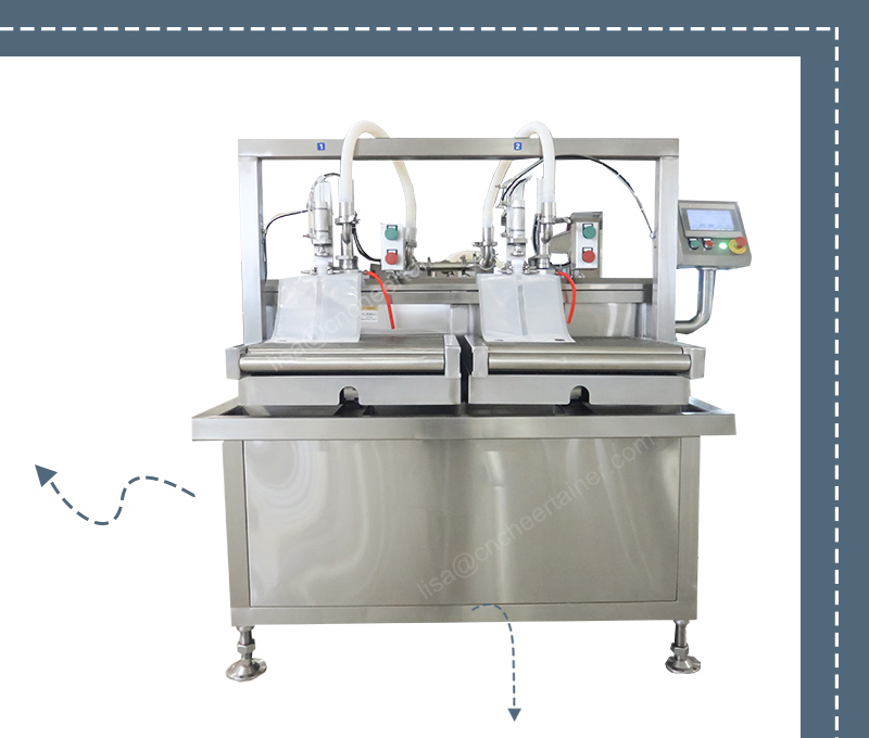 Bag in box filling machine