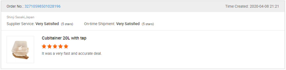 Five star review